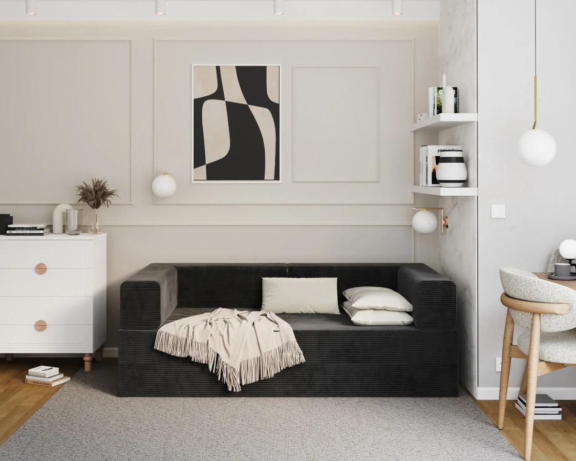 Vaikiška Modulinė Sofa Vaikams Amore