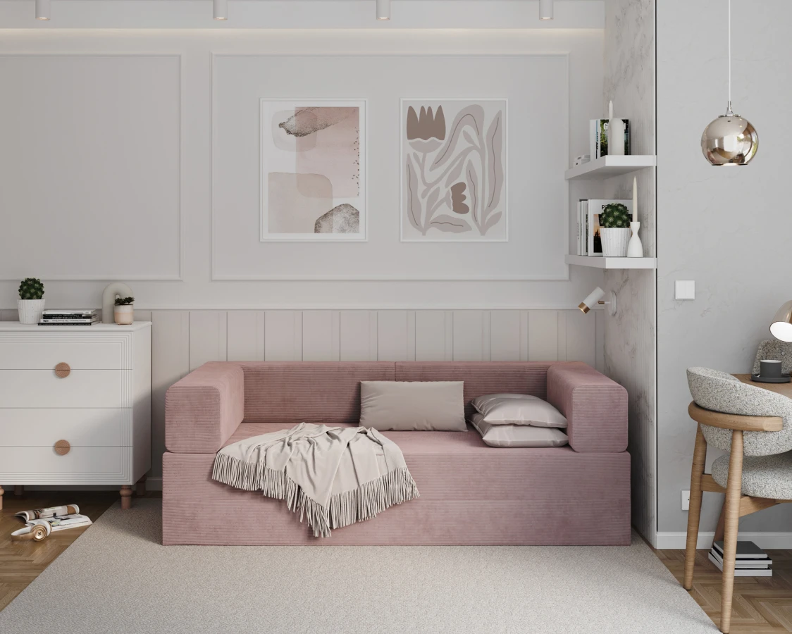 Vaikiška Modulinė Sofa Vaikams Amore