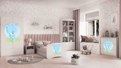 Vaikiška lova Dreams - mėlynas meškutis